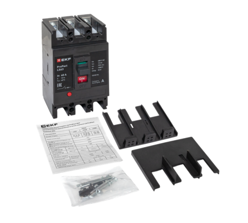 Выключатель автоматический LS63 15кА 3P 40А ProPact  mccb-63-15-3-40-ls  EKF