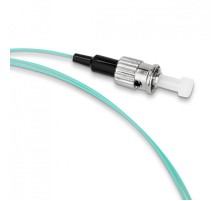 Пигтейл FPT-B9-503-ST/PR-1M-LSZH-AQ волоконно-оптический MM 50/125 (OM3), ST, 1 м, LSZH  37989  Hyperline