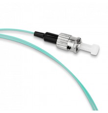 Пигтейл FPT-B9-503-ST/PR-1M-LSZH-AQ волоконно-оптический MM 50/125 (OM3), ST, 1 м, LSZH  37989  Hyperline