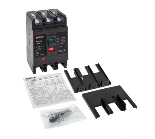 Выключатель автоматический LS63 15кА 3P 40А ProPact  mccb-63-15-3-40-ls  EKF