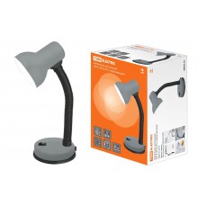 Светильник настольный на основании 40Вт ЛН Е14 серый матовый  SQ0337-0019  TDM