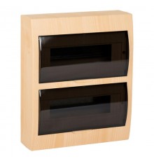 Щит распределительный навесной ЩРН-П-24 светлое дерево IP41 EKF PROxima  pb40-n-24-light  EKF