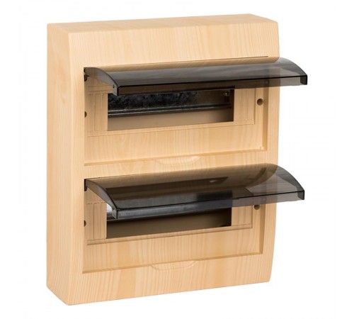 Щит распределительный навесной ЩРН-П-24 светлое дерево IP41 EKF PROxima  pb40-n-24-light  EKF