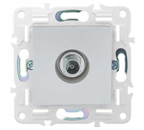 SKANDY Розетка TV оконечная SK-A12S серебряный  SK-A10-O-K23  IEK