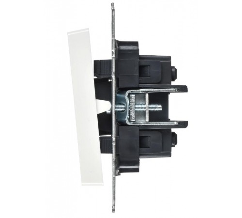 BRITE Выключатель 2-клавишный перекрестный 10А ВС10-2-3-БрБ белый  BR-V23-0-10-K01  IEK