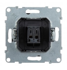 SUNO Аудиорозетка с пружинными зажимами одиночная. Цвет "Антрацит"  721492  Legrand