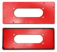 Фланец красный для ST с перф. Тип 3  37475INOX  DKC