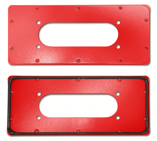 Фланец красный для ST с перф. Тип 3  37475INOX  DKC