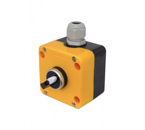 ПКУ22-1341-65У1, 1 переключатель на два положения с фиксацией (НО), пост управления, IP65  (ЭТ)   ET014863   Электротехник