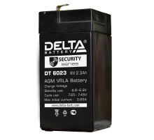 Аккумуляторная батарея ОПС серии DT 6023  6В/2,3Ач  DT 6023  DELTA