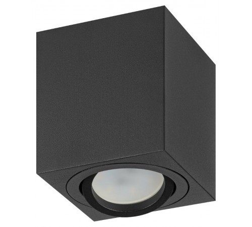 Светильник настенно-потолочный спот OL22 BK MR16/GU10, черный, поворотный  Б0054395  ЭРА