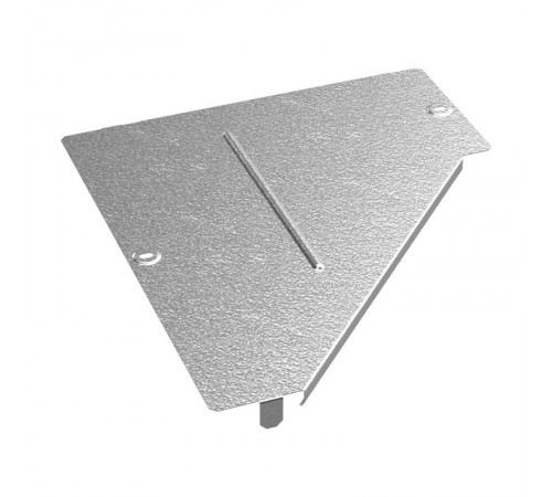 Крышка переходника левого Стандарт HDZ 400х150  PR16.1983  Промрукав