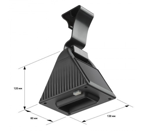ERAFS024-06 Подвесной фасадный светильник с лазерной проекцией красные точки,на солн. бат.,3LED,3 lm  Б0044246  ЭРА
