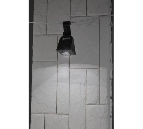 ERAFS024-06 Подвесной фасадный светильник с лазерной проекцией красные точки,на солн. бат.,3LED,3 lm  Б0044246  ЭРА