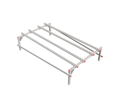 Опорная конструкция для установки оборудования TECHNORAPTOR 1200х2000 тип 2 HD  KM-TR-SSEI-1200-2000-2 HD  КМ - профиль