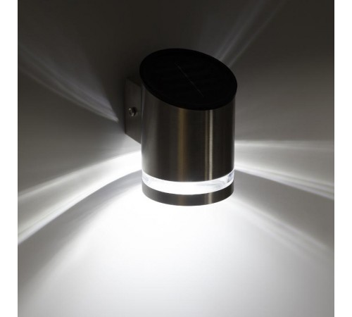 Фасадная подсветка на солнечной батарее Статус ERAFS012-03 3LED, 12*9,5*13 см  Б0057594  ЭРА