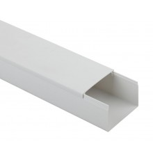 KK-W-60-40 Кабель-канал ЭРА 60x40 белый (18м.)  Б0031138  ЭРА