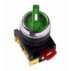 Переключатель АNСLR-22-3  на 3 фикс.полож.зеленый неон/240В I-O 1з+1р   BSW10-ANCLR-3-K06  GENERICA
