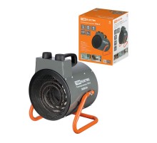 Тепловая пушка ТПК-О, 3 кВт, круглый корпус, терморегулятор,  SQ2520-0110  TDM