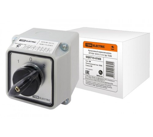 Кулачковый переключатель КПУ38-10/53   SQ0715-0183  TDM