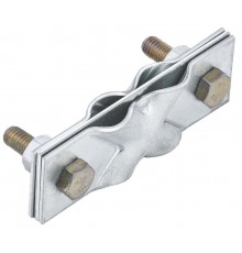 Зажим заземл. диаг. пол./прут.-пол./прут. нерж. сталь  ZGC12-20-1-16-40  IEK