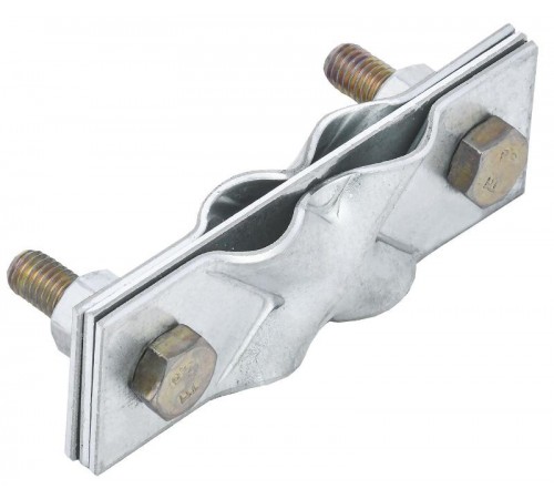 Зажим заземл. диаг. пол./прут.-пол./прут. нерж. сталь  ZGC12-20-1-16-40  IEK