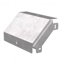 Угол вертикальный внешний 90 градусов с крышкой Стандарт 300х50  PR16.0550  Промрукав