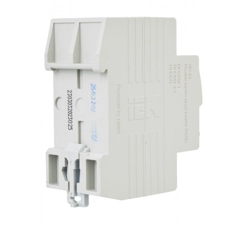 Выключатель дифференциальный (УЗО) ВД1-63 2п 25А 300мА тип AC  MDV10-2-025-300  IEK