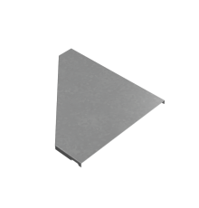 Крышка переходника правого 50-300 мм "ПЛЮС" HD  KPDplus50-300-R HD   КМ-профиль