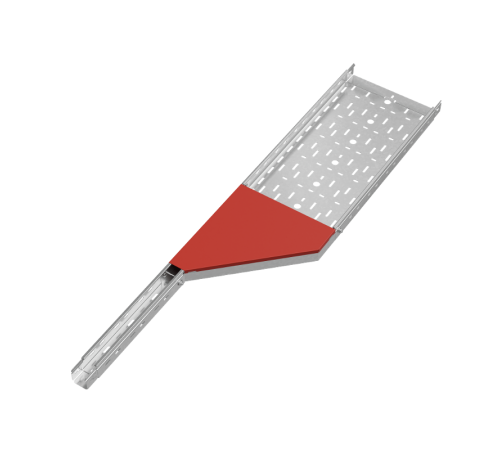 Крышка переходника правого 50-300 мм "ПЛЮС" HD  KPDplus50-300-R HD   КМ-профиль