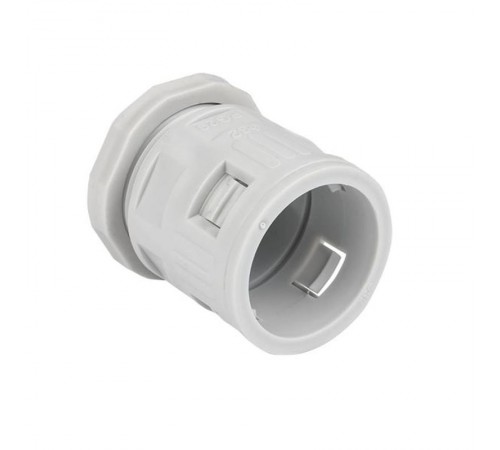 Коннектор для гофрированной трубы (32мм.) (10шт.) Plast EKFPROxima  kn-t-32  EKF