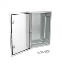 Корпус пластиковый с монтажной панелью ЩМП IP65 прозрачная дверь 600х400х200  PR08.26495  Промрукав