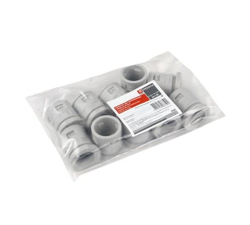 Коннектор для гофрированной трубы (32мм.) (10шт.) Plast EKFPROxima  kn-t-32  EKF