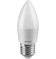 Лампа светодиодная OLL-C37-6-230-6.5K-E27-FR  61129  ОНЛАЙТ