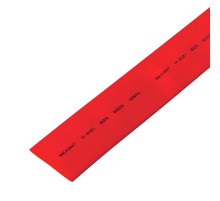 Термоусадка 25,0 / 12,5 мм, красная (1м)  22-5004  REXANT