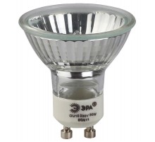 Лампа галогенная STD GU10-JCDR (MR16) -35W-230V GU10 35Вт софит нейтральная белая  Б0051799  ЭРА