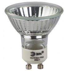 Лампа галогенная STD GU10-JCDR (MR16) -35W-230V GU10 35Вт софит нейтральная белая  Б0051799  ЭРА