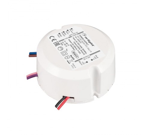 Блок питания ARJ-KE-36600-PFC-DALI-R (22W, 9-36V, 0.6A) (Arlight, IP20 Пластик, 3 года)  039377  Arlight