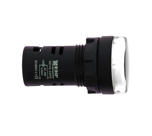 Матрица светодиодная AD16-22HS белая 12В AC/DC PROxima  ledm-ad16-w-12  EKF