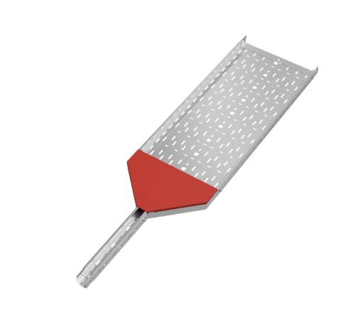 Крышка переходника центрального 50-400 мм "ПЛЮС" HD  KPDplus50-400-C HD   КМ-профиль