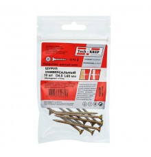 Саморез ШУж 4,0х60 пот. гол. (10 шт) - пакет ( 0,032 кг)  102496  Tech-KREP