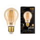 Лампа светодиодная  Filament А60 10W 820lm 2400К Е27 golden LED  102802010  Gauss