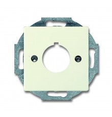 Плата центральная (накладка) с суппортом для командно-сигнальных приборов D=22.5 мм, future, слоновая кость  1724-0-4255   2CKA001724A4255  ABB