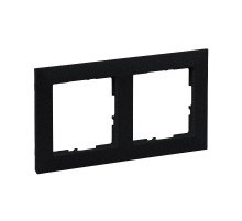 SUNO Рамка декоративная универсальная 2-постовая Цвет "Антрацит"  721522  Legrand