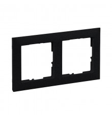 SUNO Рамка декоративная универсальная 2-постовая Цвет "Антрацит"  721522  Legrand