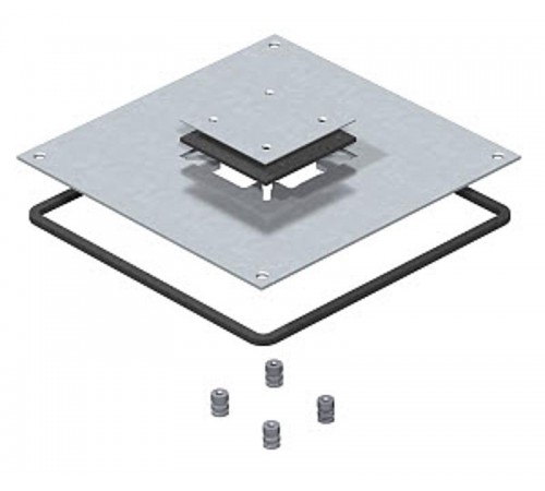 Крышка монтажного основания UZD250-3 для Telitank 282x282x4 мм (сталь) (DUF 250-3DAT)  7400613  OBO Bettermann