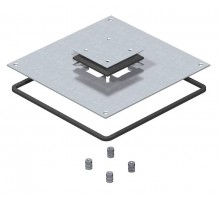 Крышка монтажного основания UZD250-3 для Telitank 282x282x4 мм (сталь) (DUF 250-3DAT)  7400613  OBO Bettermann