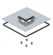 Крышка монтажного основания UZD250-3 для Telitank 282x282x4 мм (сталь) (DUF 250-3DAT)  7400613  OBO Bettermann