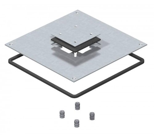 Крышка монтажного основания UZD250-3 для Telitank 282x282x4 мм (сталь) (DUF 250-3DAT)  7400613  OBO Bettermann