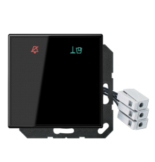 Накладка (стекло) для внешнего DND-модуля с LED-лампами, 24 В LSCUKO6M24SW Jung